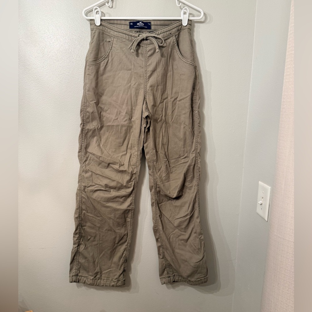 Hollister Women's Tan Wide Leg Pants